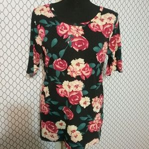 Floral print top